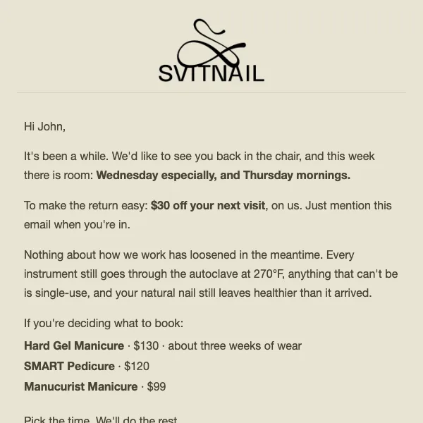 Email preview