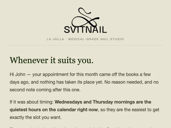 Email preview